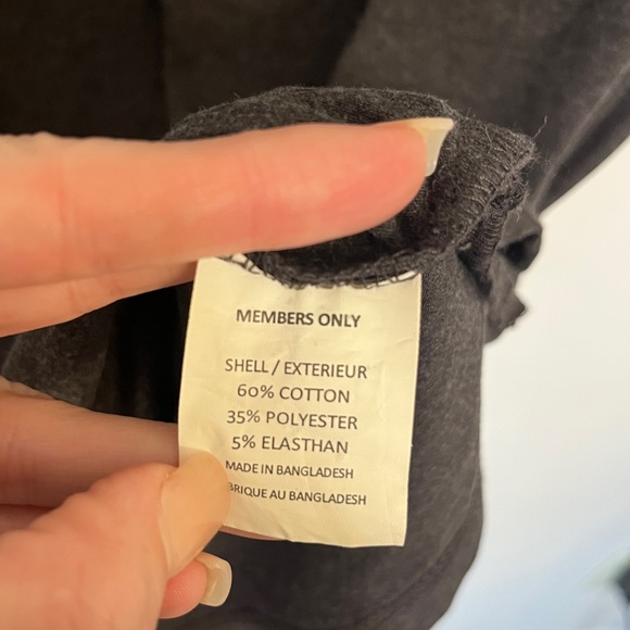 Member’s Only Gray Short Sleeve Polo, Sz XL - Picture 7 of 8